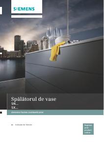 Manual Siemens SN56V596EU Maşină de spălat vase
