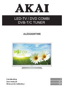 Bedienungsanleitung Akai ALED2609TWE LED fernseher