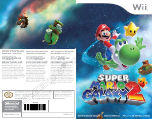 Handleiding Nintendo Wii Super Mario Galaxy 2