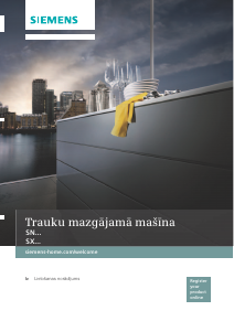Rokasgrāmata Siemens SN65T050EU Trauku mašīna