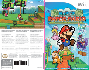 Handleiding Nintendo Wii Super Paper Mario