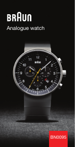 Manual Braun BN0095 Watch