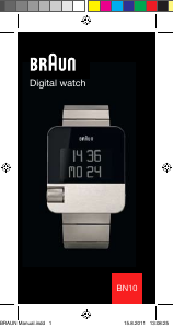 Manual Braun BN0106 Watch