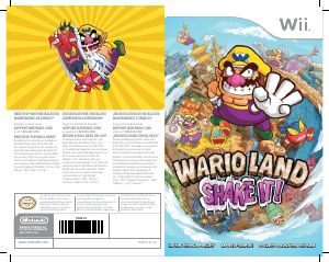 Manual Nintendo Wii Wario Land Shake It!
