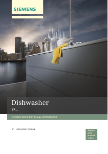 Manual Siemens SR256I00TE Dishwasher