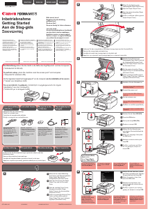 Handleiding Canon Pixma MX515 Multifunctional printer