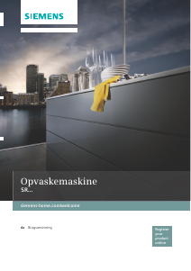 Brugsanvisning Siemens SR56T593EU Opvaskemaskine