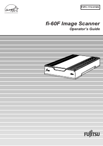 Bruksanvisning Fujitsu fi-60F Skanner