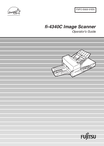 Manual Fujitsu fi-4340C Scanner
