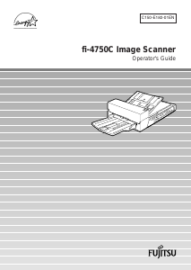 Bruksanvisning Fujitsu fi-4750C Skanner