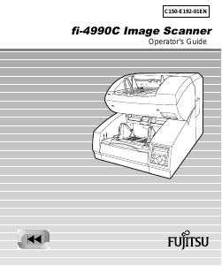 Bruksanvisning Fujitsu fi-4990C Skanner