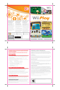 Mode d’emploi Nintendo Wii Wii Play