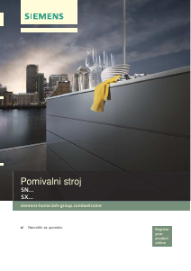 Priročnik Siemens SX56P530EU Pomivalni stroj