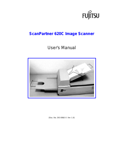 Bruksanvisning Fujitsu ScanPartner 620C Skanner
