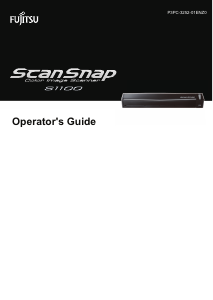 Bruksanvisning Fujitsu ScanSnap S1100 Skanner