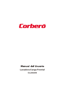 Handleiding Corberó CLAS 600 Wasmachine