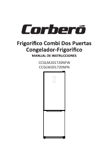 Manual Corberó CCGLM201720NFW Fridge-Freezer