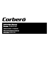 Manual Corberó CCIM3F300 Hob