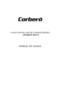 Manual Corberó CPCGM5F5021N Hob