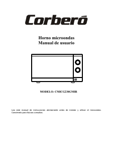 Handleiding Corberó CMICG230GMIR Magnetron