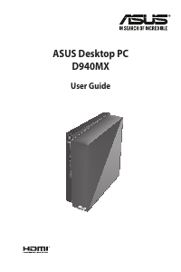 Handleiding Asus D940MX ProArt Station Desktop