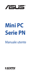 Manuale Asus PN40 Mini PC Desktop