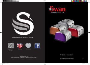 Manual Swan ST16010ROUN Toaster