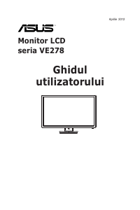 Manual Asus VE278N Monitor LCD