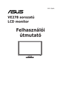 Használati útmutató Asus VE278N LCD-monitor