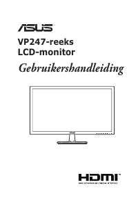 Handleiding Asus VP247HAE LCD monitor