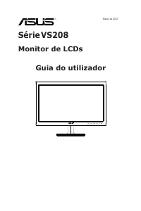 Manual Asus VS208DR Monitor LCD