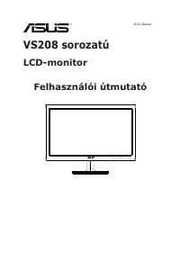 Használati útmutató Asus VS208NR LCD-monitor
