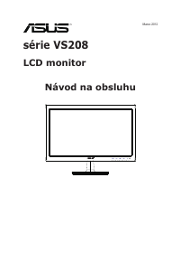 Návod Asus VS208NR LCD monitor