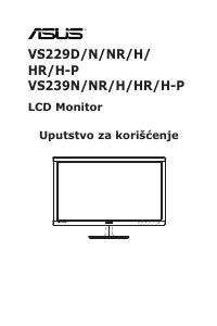 Priručnik Asus VS229H-P LCD zaslon
