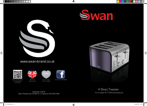 Manual Swan ST17020ROUN Toaster