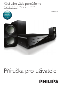 Manuál Philips HTB3260 Domácí kino
