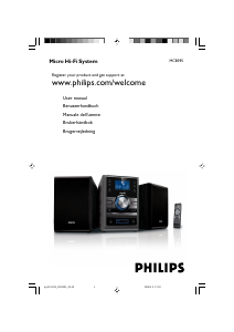 Manuale Philips MCB395 Stereo set