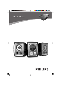 Bruksanvisning Philips MC-320 Stereoanläggning