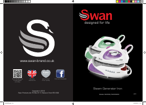 Bruksanvisning Swan SI4030GRN Strykjärn