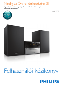 Használati útmutató Philips MCB2305 Sztereóberendezés