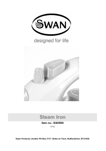 Bruksanvisning Swan SI4050N Strykjärn