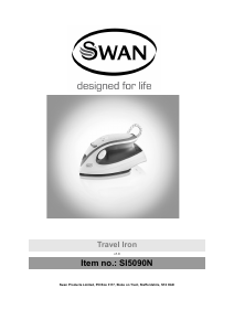 Bruksanvisning Swan SI5090N Strykjärn