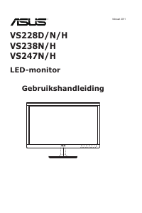 Handleiding Asus VS247HR LCD monitor