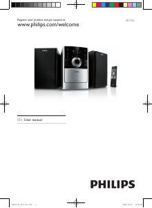 Manual Philips MC155 Stereo-set