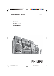 Manual Philips FWD186 Aparelho de som