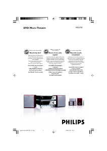 Mode d’emploi Philips MCD735 Stéréo