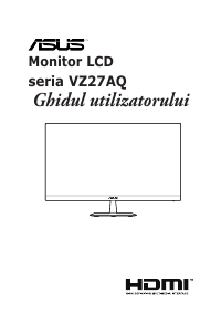 Manual Asus VZ27AQ Monitor LCD