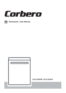Handleiding Corberó E-CLV301W Vaatwasser