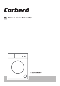 Manual de uso Corberó E-CLAV61220T Lavadora