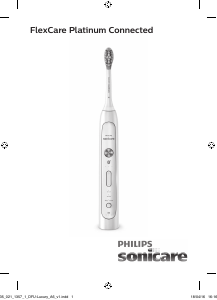 Manual Philips HX9192 Sonicare Escova de dentes elétrica